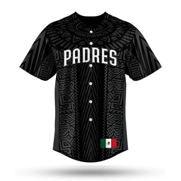 San Diego Padres Mexican Heritage Celebration Baseball Jersey 2025