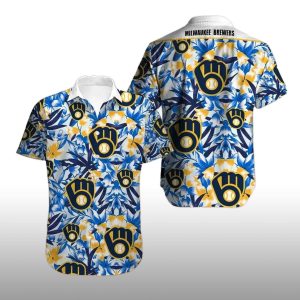 Milwaukee Brewers Hawaiian Shirt