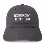 Techno Is My Boyfriend Baseball Cap