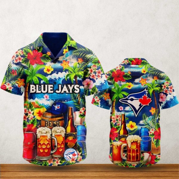 Toronto Blue Jays Summer Hawaiian Shirt 2025