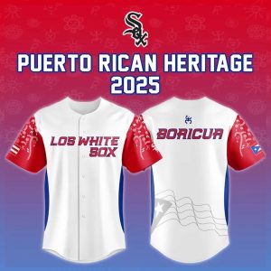 Chicago White Sox Puerto Rican Night Jersey 2025