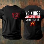 Upside Down USA No Kings Mass Protest June 14 2025 Shirt