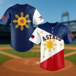 Houston Astros Celebrating Filipino Heritage Night Jersey 2025