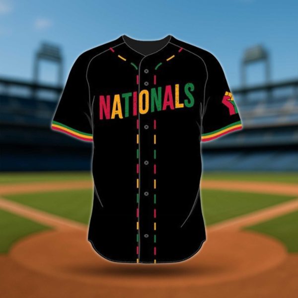 Washington Nationals Pride Night Out Baseball Jersey 2025