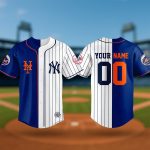 Yankees and Mets Subway Series Jersey 2025
