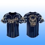 Kansas City Royals US Navy 250th Birthday Jersey 2025
