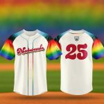Washington Nationals Pride Night Out Baseball Jersey 2025
