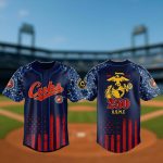 Chicago Cubs USMC 250th Birthday Baseball Jersey 2025