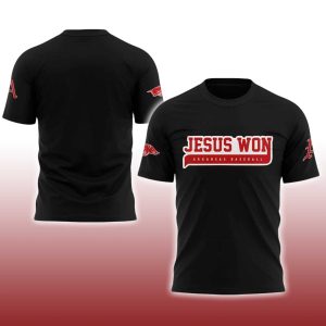 Arkansas Baseball Jesus Won T Shirt