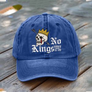 No King In America Printed Hat