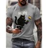 No Kings In America Cat Crown Nope Shirt
