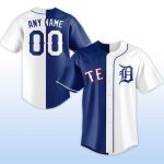 Detroit Tigers x Texas Rangers Baseball Jersey 2025