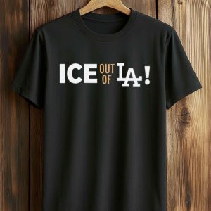 Support Los Angeles Ice Out Of La T Shirt