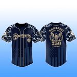 Milwaukee Brewers US Navy 250th Birthday Jersey 2025