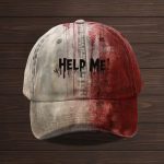 Help Me Bloody Halloween Hat
