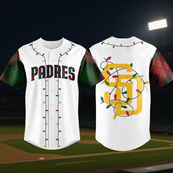 San Diego Padres Christmas In July Jersey 2025