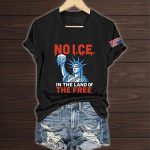No ICE In The Land Of The Free Shirt