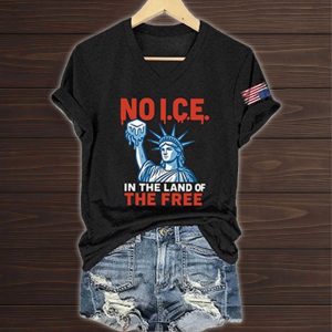 No ICE In The Land Of The Free Shirt