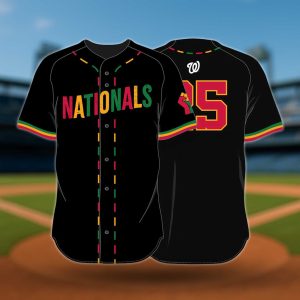 Washington Nationals Pride Night Out Baseball Jersey 2025