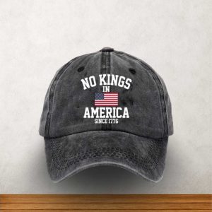 No Kings In America Since 1776 Baseball Cap