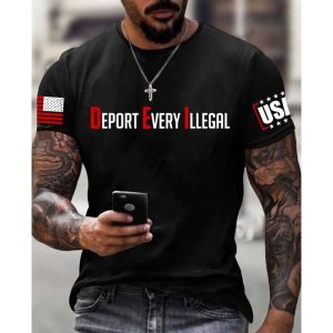 Deport Every Illegal DEI USA Shirt