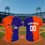 Baltimore Ravens x Orioles Baseball Jersey 2025