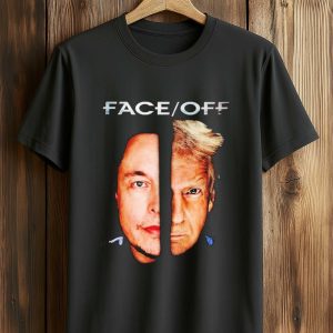 Elon Musk and Trump Face Off Shirt