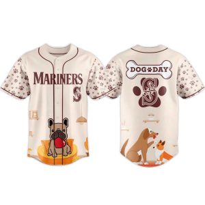 Seattle Mariners International Dog Day Jersey 2025 3