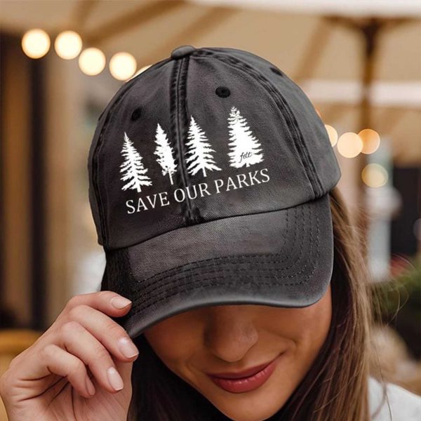 Save Our Parks FDT Print Baseball Cap
