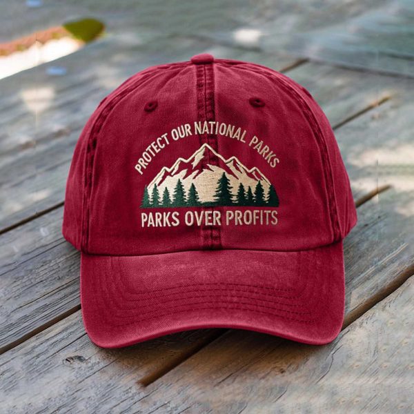 Protect Our National Parks Parks Over Profits Hat
