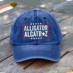Alligator Alcatraz America Hat