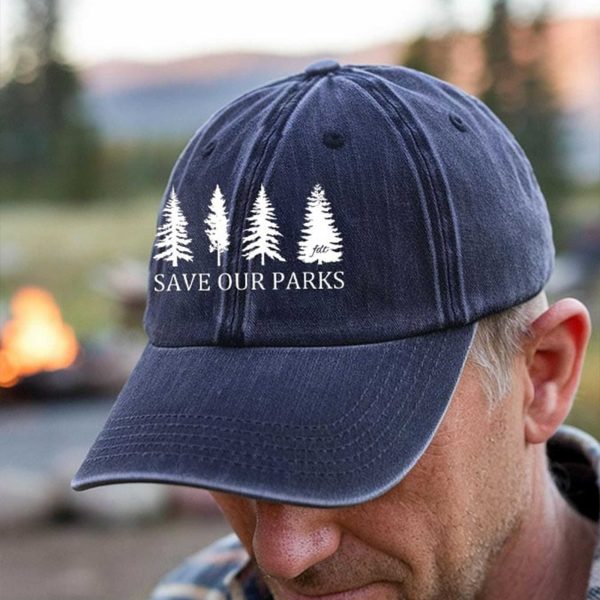Save Our Parks FDT Print Baseball Cap