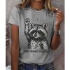 Feral Defiant Tenacious FDT Racoon Shirt