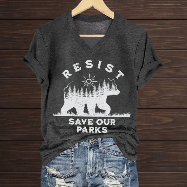 Resist Save Our Parks Shirt