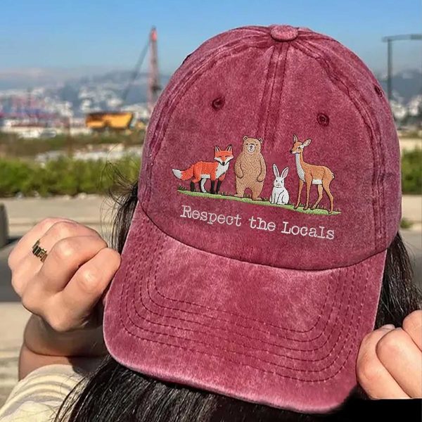 Respect The Locals Baseball Cap
