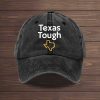 Texas Tough Print Baseball Cap