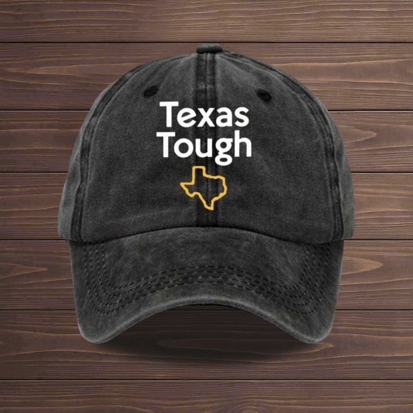 Texas Tough Print Baseball Cap