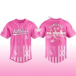 Athletics Breast Cancer Awareness Month Jersey 2025