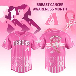 Diamondbacks Breast Cancer Awareness Month Jersey 2025