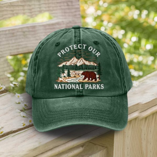 National Park Protection Washed Hat