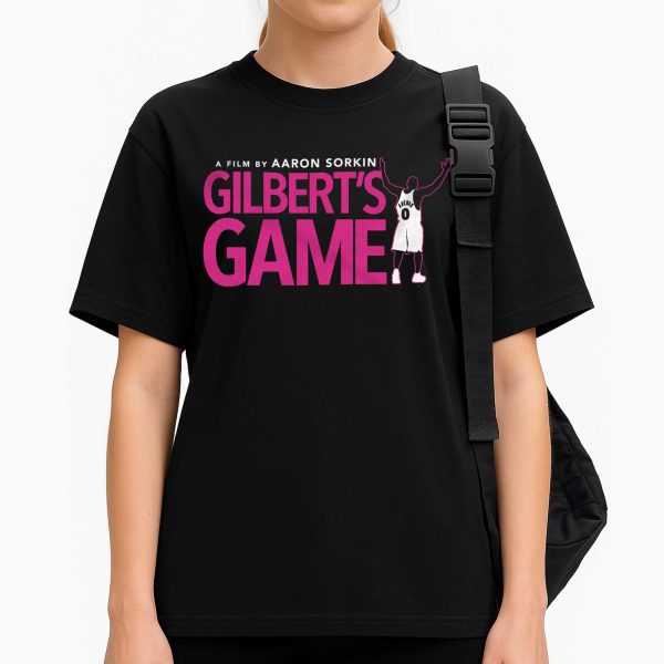 A Film By Aaron Sorkin Gilbert's Game Arenas Shirt
