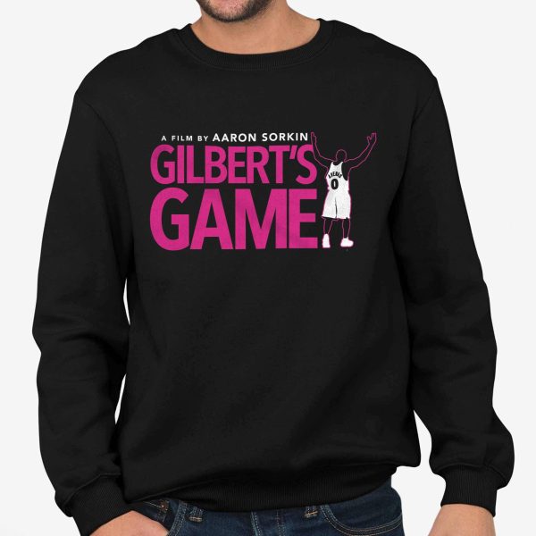 A Film By Aaron Sorkin Gilbert's Game Arenas Shirt