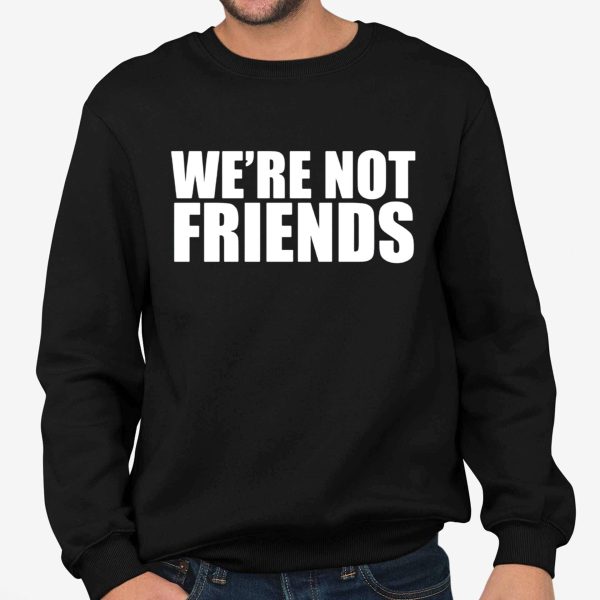 Alexa Bliss Charlotte Flair We’re Not Friends T Shirt