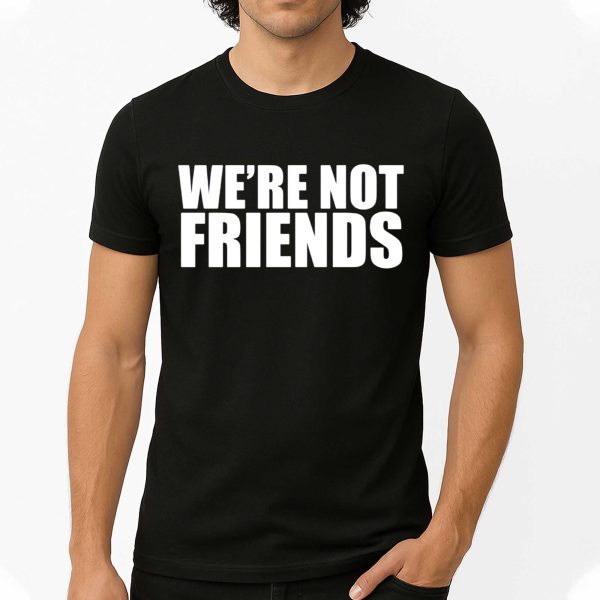 Alexa Bliss Charlotte Flair We’re Not Friends T Shirt