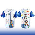 Angels Autism Awareness Month Jersey 2025
