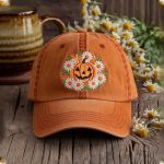 Autumn Pumpkin Flower Hat