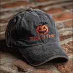 Trick or Treat Halloween Baseball Cap