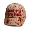 Blood Is The New Black Baseball Cap 2