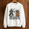 Boo Ghost Racoon Feral Trick Or Trash Halloween shirt