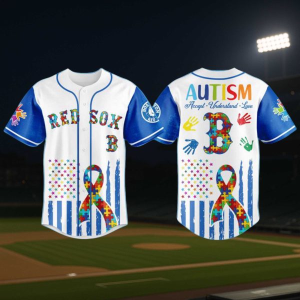 Boston Red Sox Autism Awareness Month Jersey 2025
